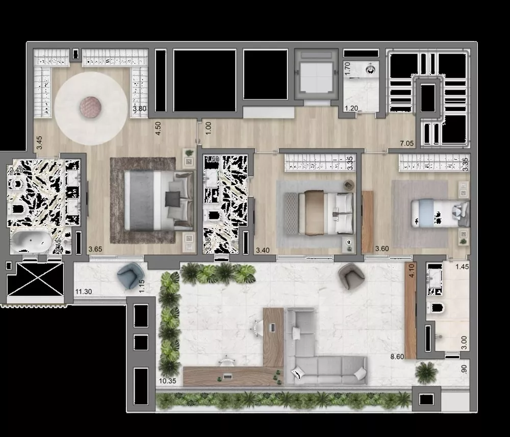 Apartamento, 3 quartos, 323 m² - Foto 18