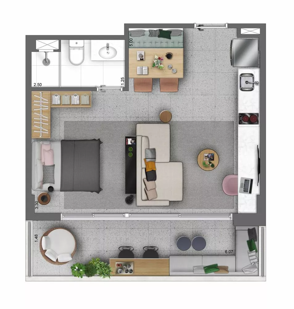Apartamento, 2 quartos, 95 m² - Foto 11
