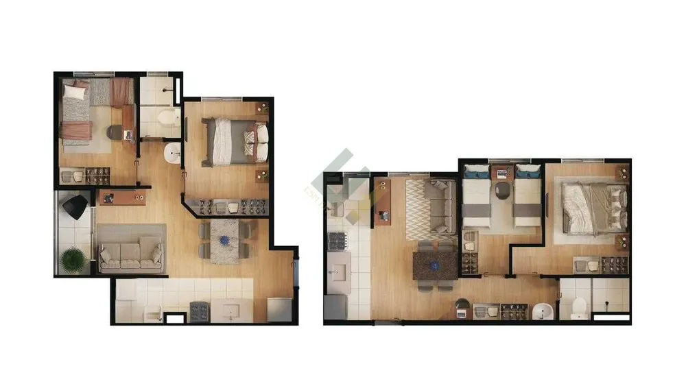 Apartamento, 2 quartos, 38 m² - Foto 3