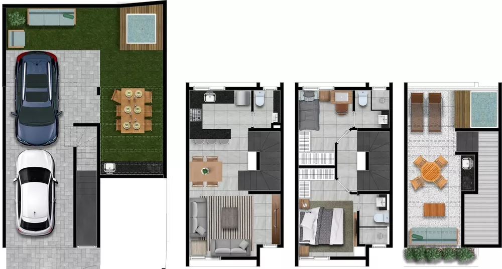 Casa de Condomínio, 3 quartos - Foto 6