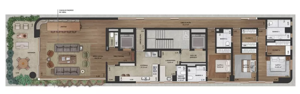 Apartamento, 3 quartos, 277 m² - Foto 13