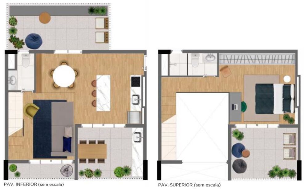 Apartamento, 2 quartos, 46 m² - Foto 23