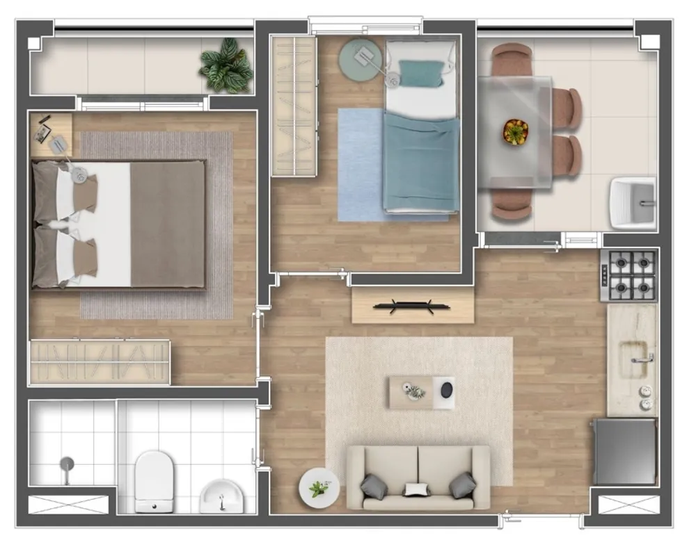 Apartamento, 2 quartos, 67 m² - Foto 16