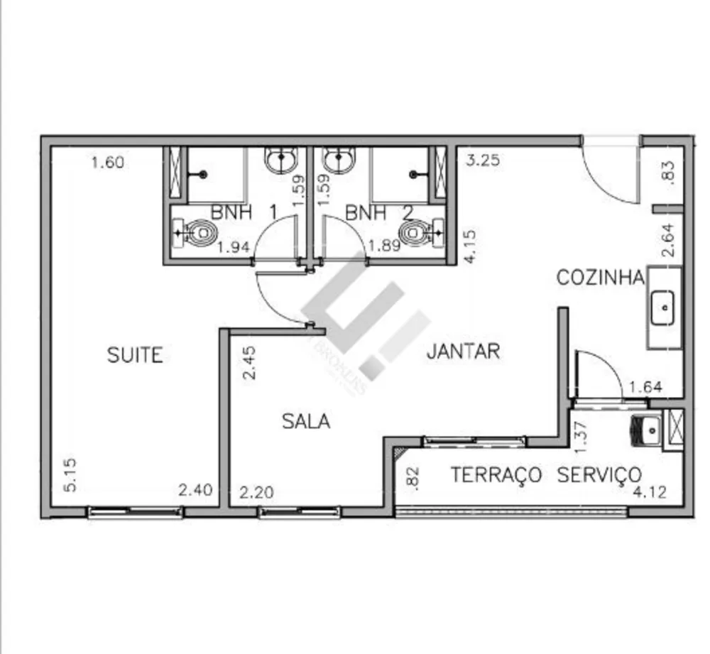 Apartamento, 2 quartos, 49 m² - Foto 6