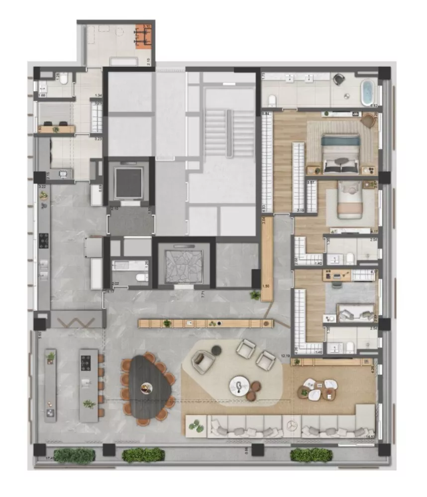 Apartamento, 3 quartos, 288 m² - Foto 17