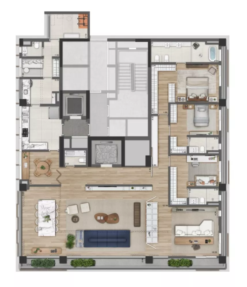 Apartamento, 3 quartos, 288 m² - Foto 22
