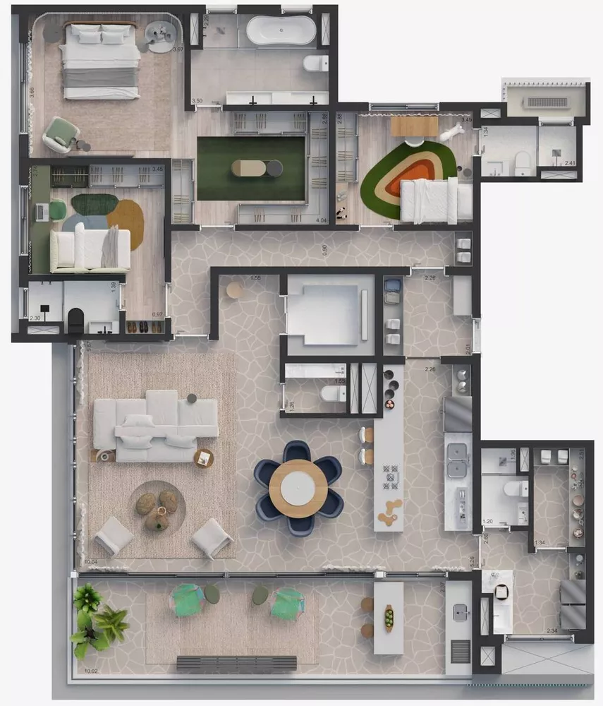 Apartamento, 4 quartos, 210 m² - Foto 5