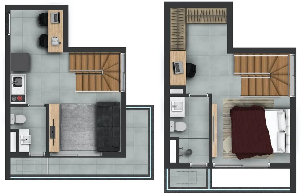 Apartamento, 1 quarto, 30 m² - Foto 16