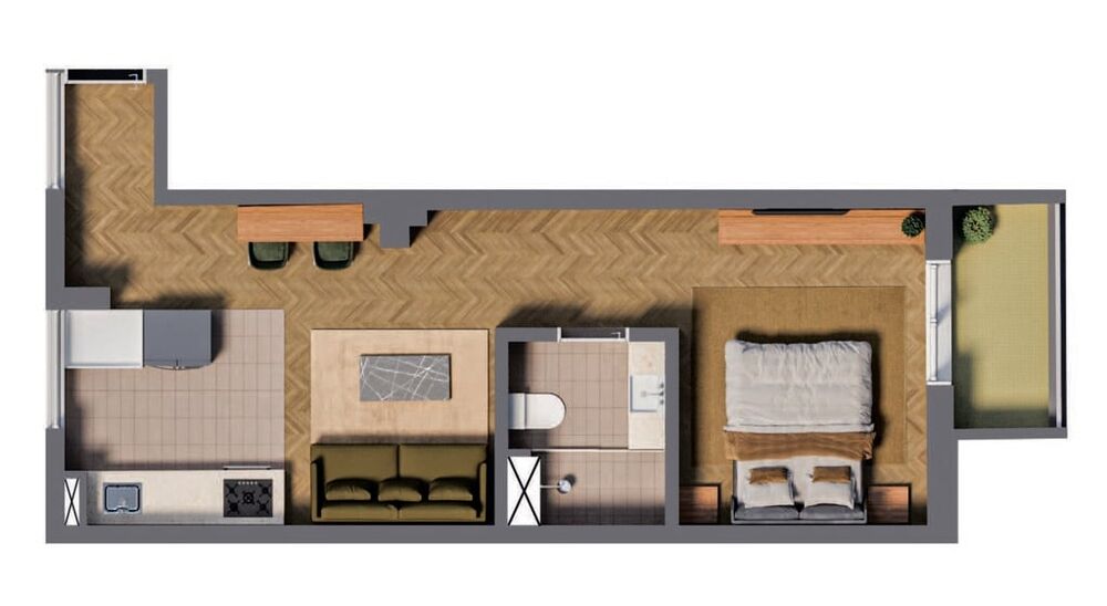 Apartamento, 1 quarto, 91 m² - Foto 17