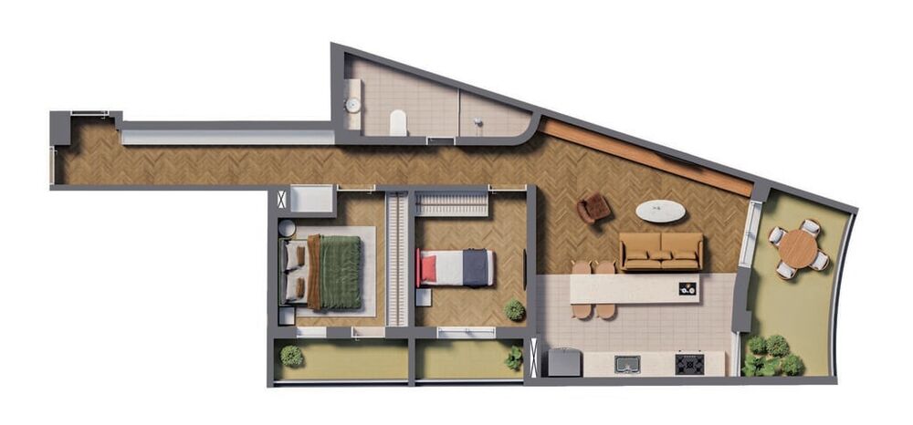 Apartamento, 1 quarto, 91 m² - Foto 15
