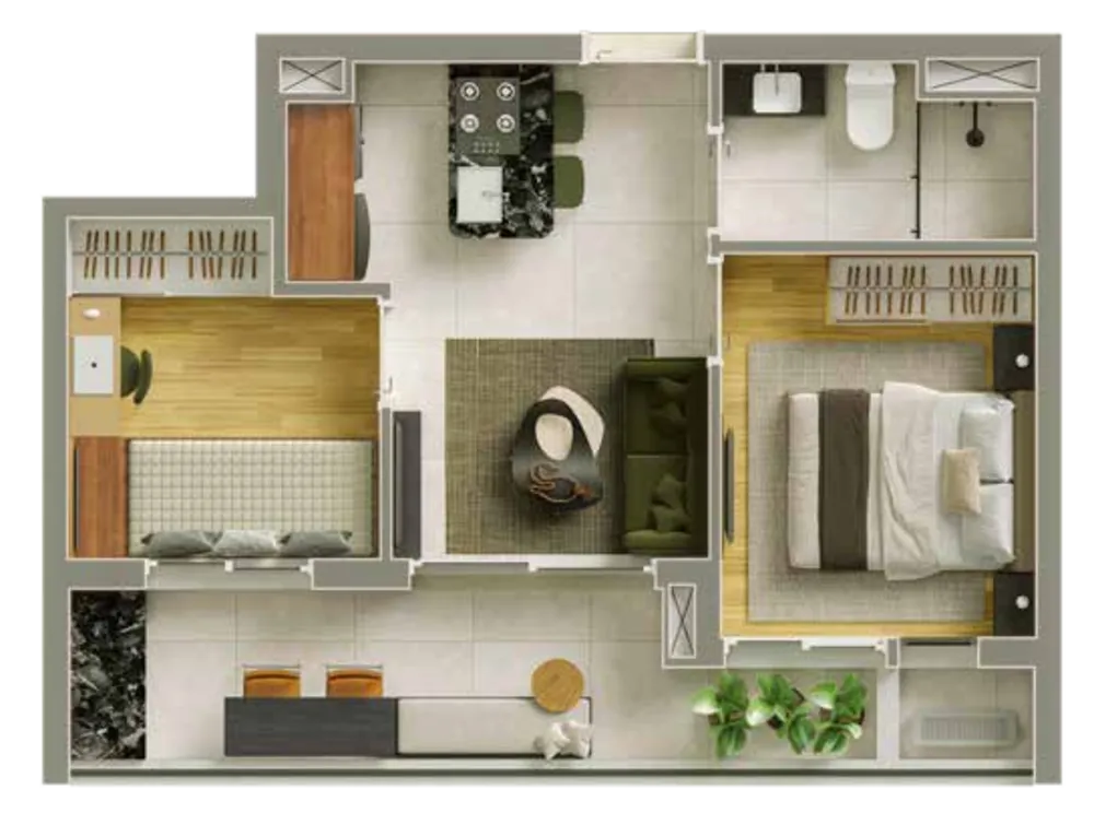 Apartamento, 1 quarto, 25 m² - Foto 15