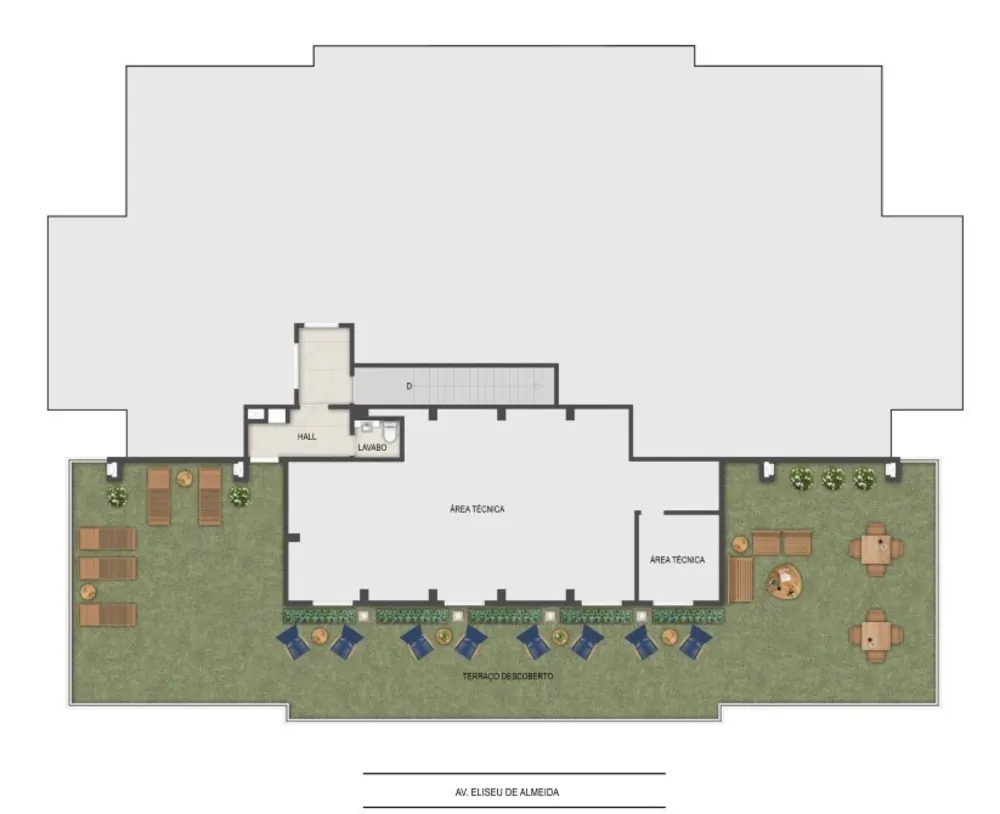 Apartamento, 1 quarto, 33 m² - Foto 13