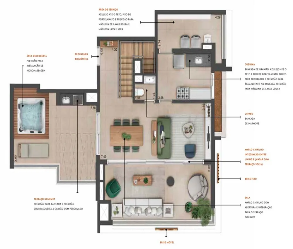 Apartamento, 2 quartos, 94 m² - Foto 10