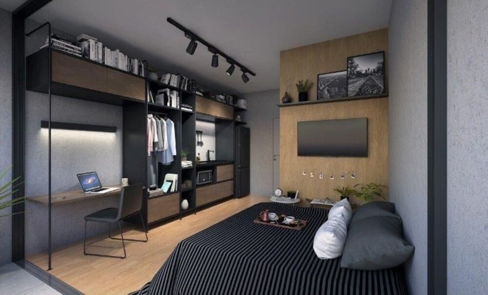 Apartamento à venda com 1 quarto, 24m² - Foto 3