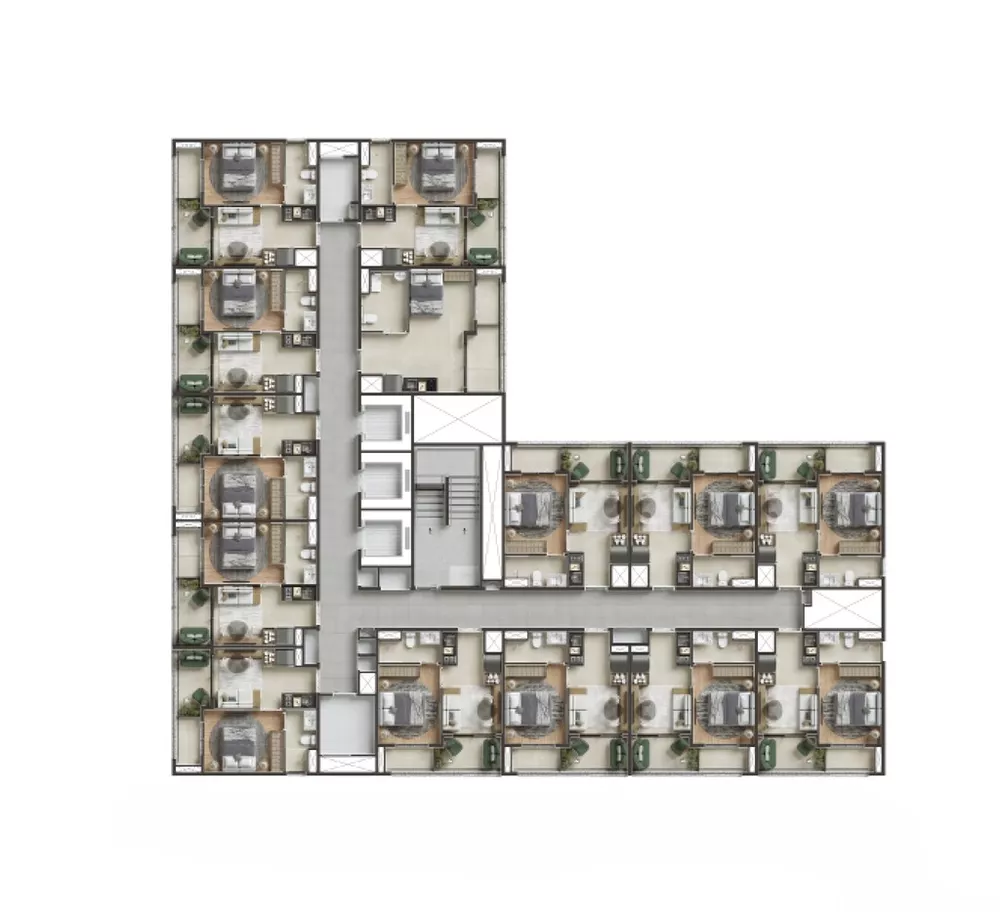 Apartamento, 1 quarto, 30 m² - Foto 22