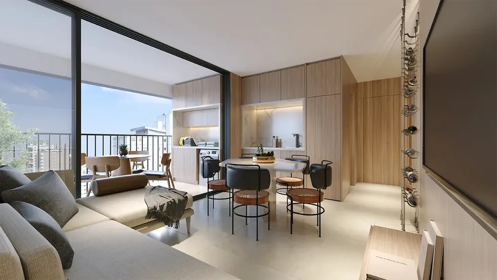 Apartamento, 1 quarto, 100 m² - Foto 6