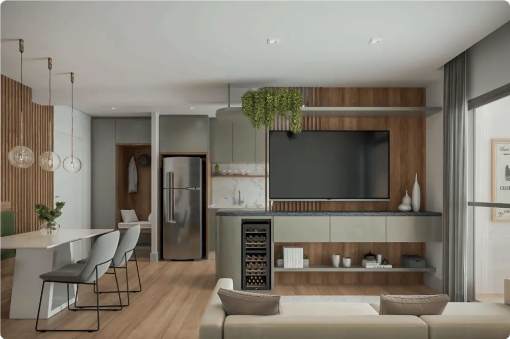 Apartamento, 2 quartos, 73 m² - Foto 1