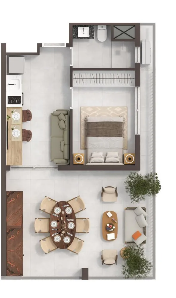 Apartamento, 1 quarto, 17 m² - Foto 15