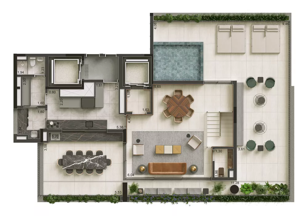 Apartamento, 3 quartos, 167 m² - Foto 17