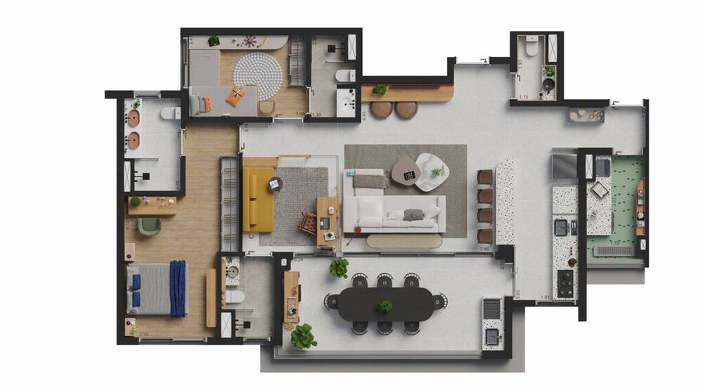Apartamento, 2 quartos, 72 m² - Foto 19