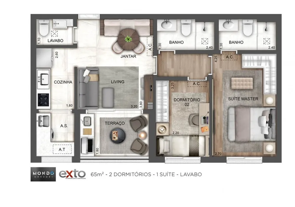 Apartamento, 3 quartos, 82 m² - Foto 11