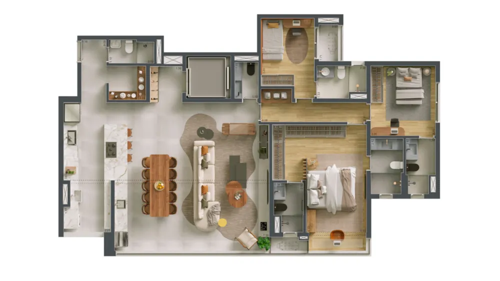 Apartamento, 4 quartos, 166 m² - Foto 36