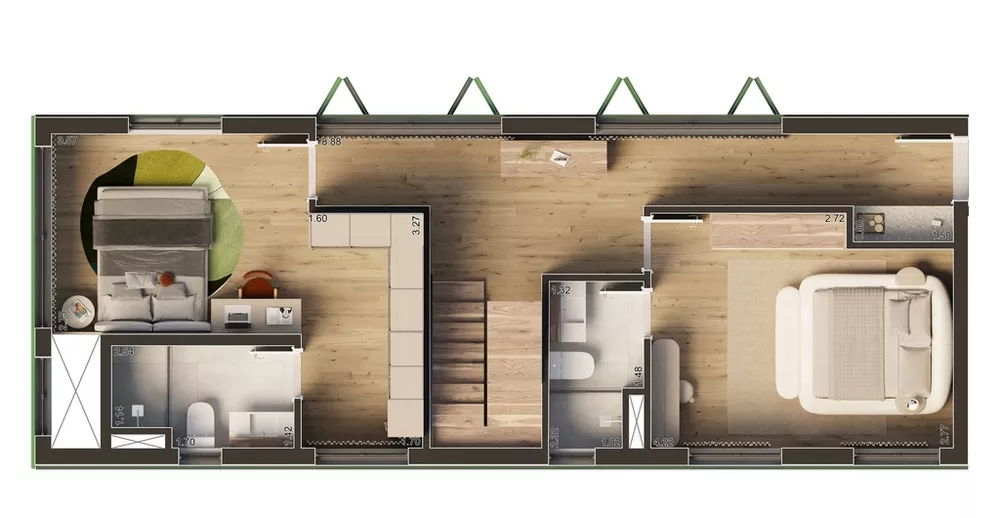 Apartamento, 1 quarto, 63 m² - Foto 5