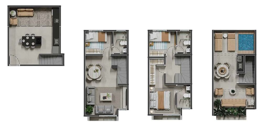 Casa de Condomínio à venda com 3 quartos, 133m² - Foto 2