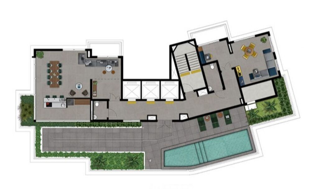 Apartamento, 1 quarto, 60 m² - Foto 24