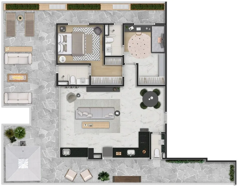 Apartamento, 2 quartos, 80 m² - Foto 14