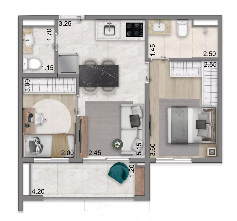 Apartamento, 2 quartos, 79 m² - Foto 20