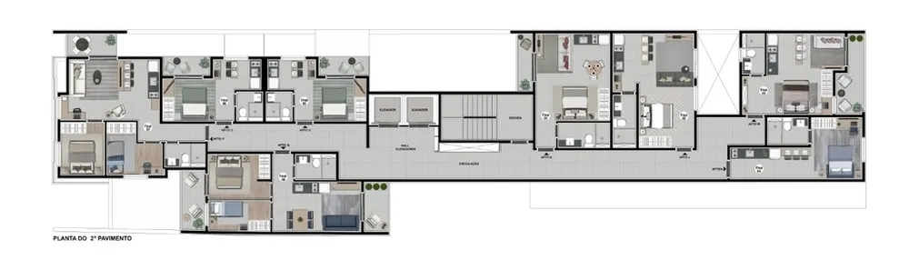 Apartamento, 2 quartos, 49 m² - Foto 5