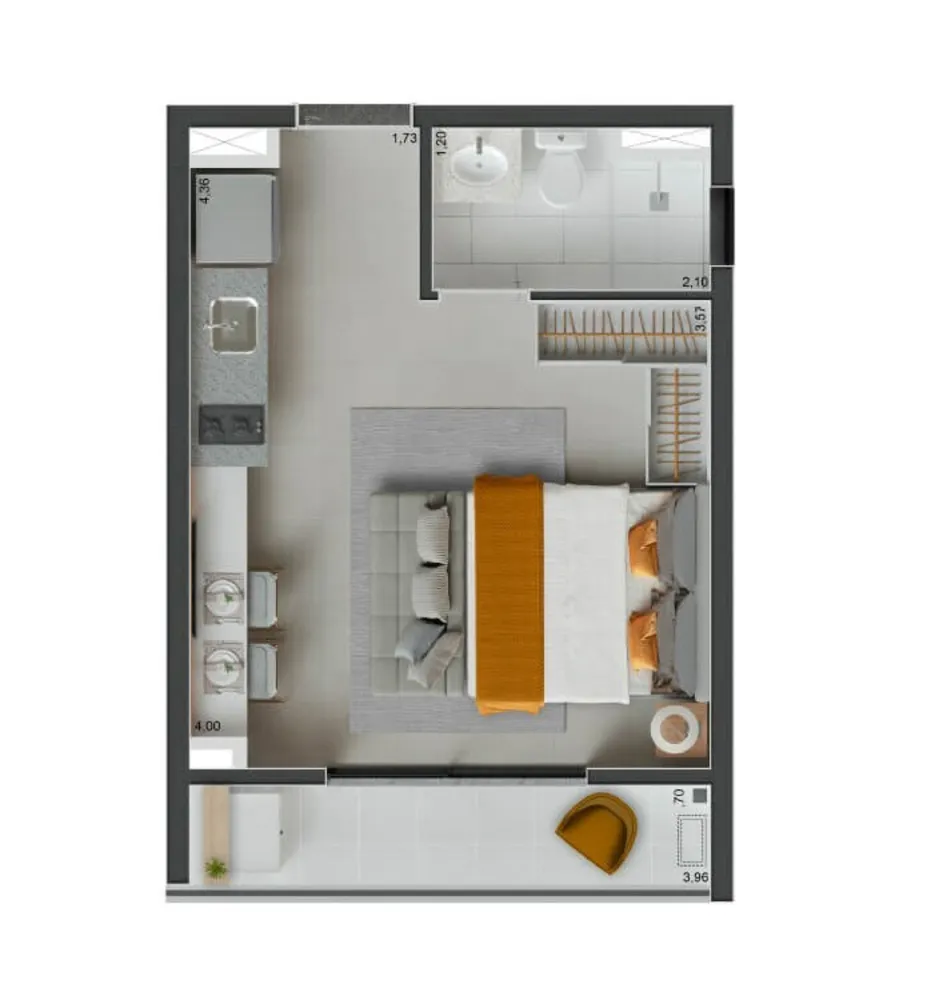 Apartamento, 2 quartos, 61 m² - Foto 25