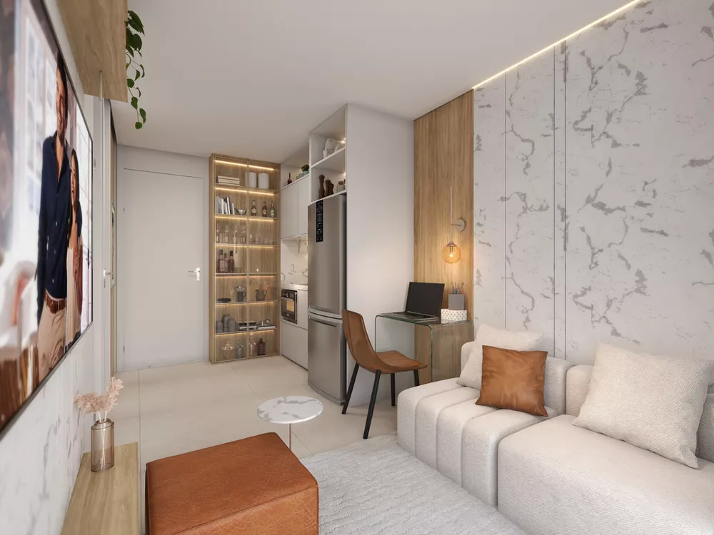 Apartamento, 1 quarto, 42 m² - Foto 2