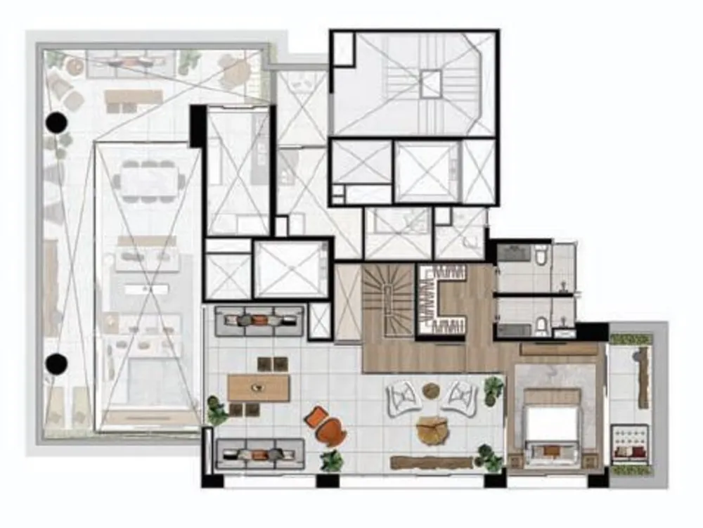 Apartamento, 3 quartos, 231 m² - Foto 1