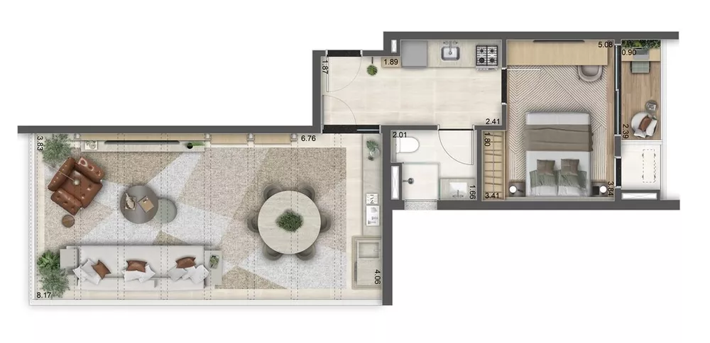 Apartamento, 1 quarto, 25 m² - Foto 14