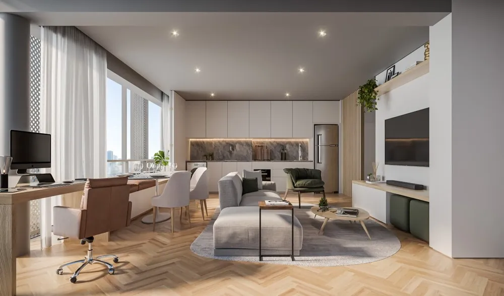 Apartamento, 1 quarto, 47 m² - Foto 3