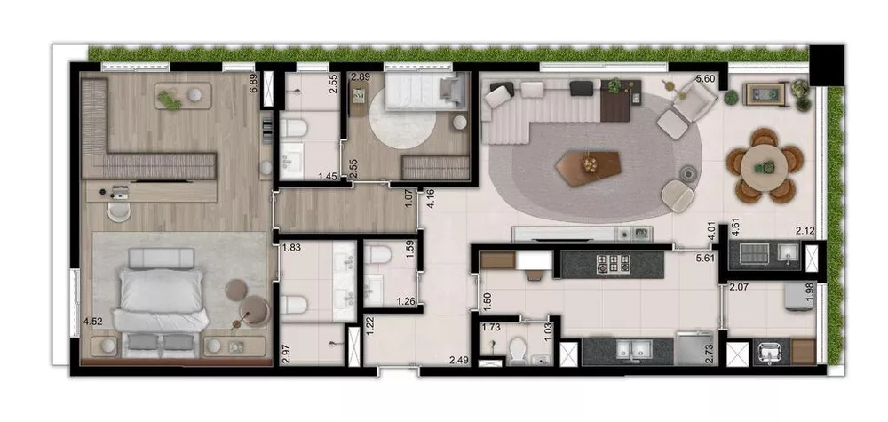 Apartamento, 3 quartos, 172 m² - Foto 16