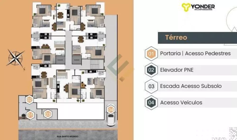 Apartamento, 2 quartos, 45 m² - Foto 16