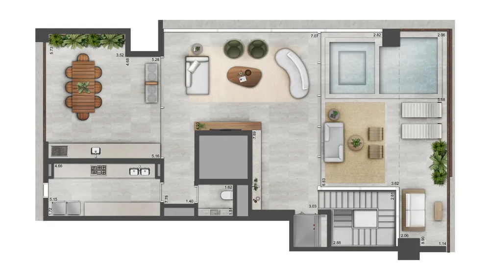 Apartamento, 3 quartos, 173 m² - Foto 40