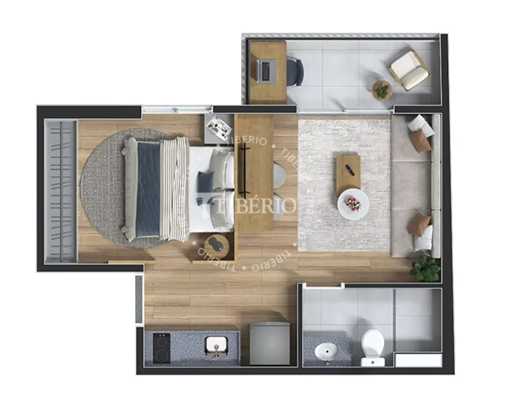 Apartamento, 1 quarto, 38 m² - Foto 12