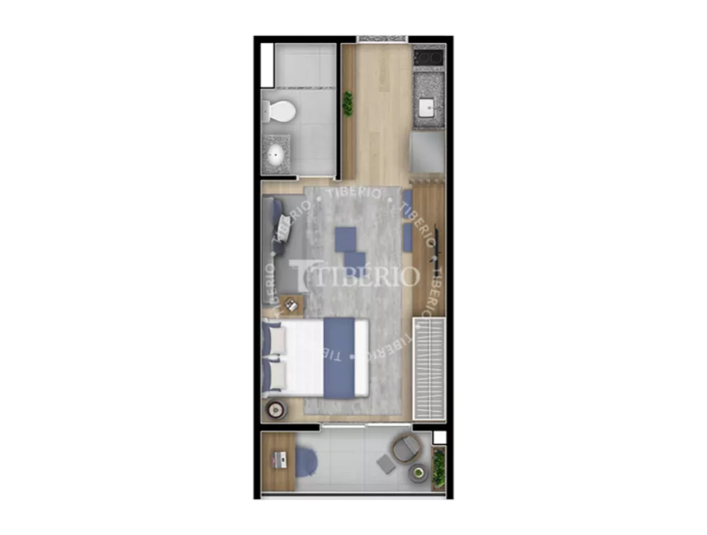 Apartamento, 1 quarto, 27 m² - Foto 7