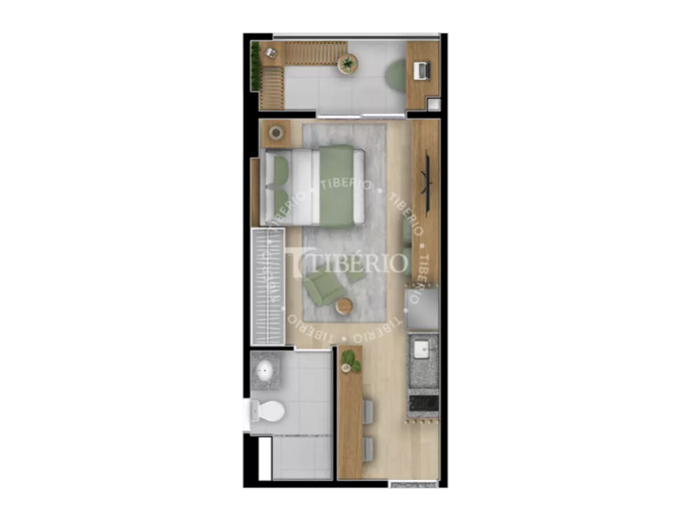 Apartamento, 1 quarto, 27 m² - Foto 18