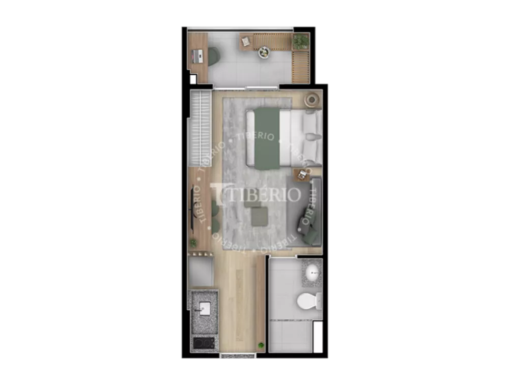 Apartamento, 1 quarto, 27 m² - Foto 17