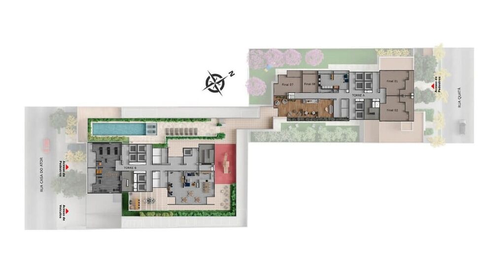 Apartamento à venda com 2 quartos, 44m² - Foto 2