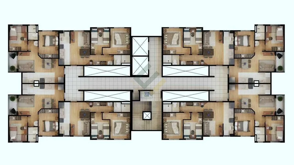 Apartamento, 2 quartos, 42 m² - Foto 7