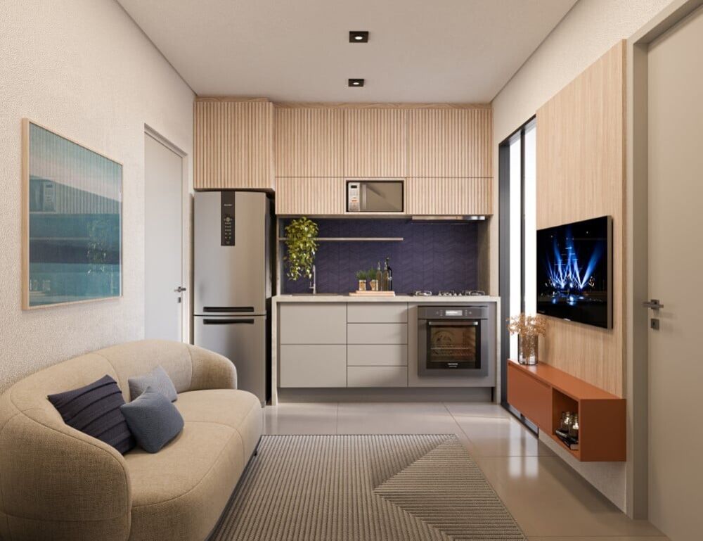 Apartamento, 1 quarto, 27 m² - Foto 3