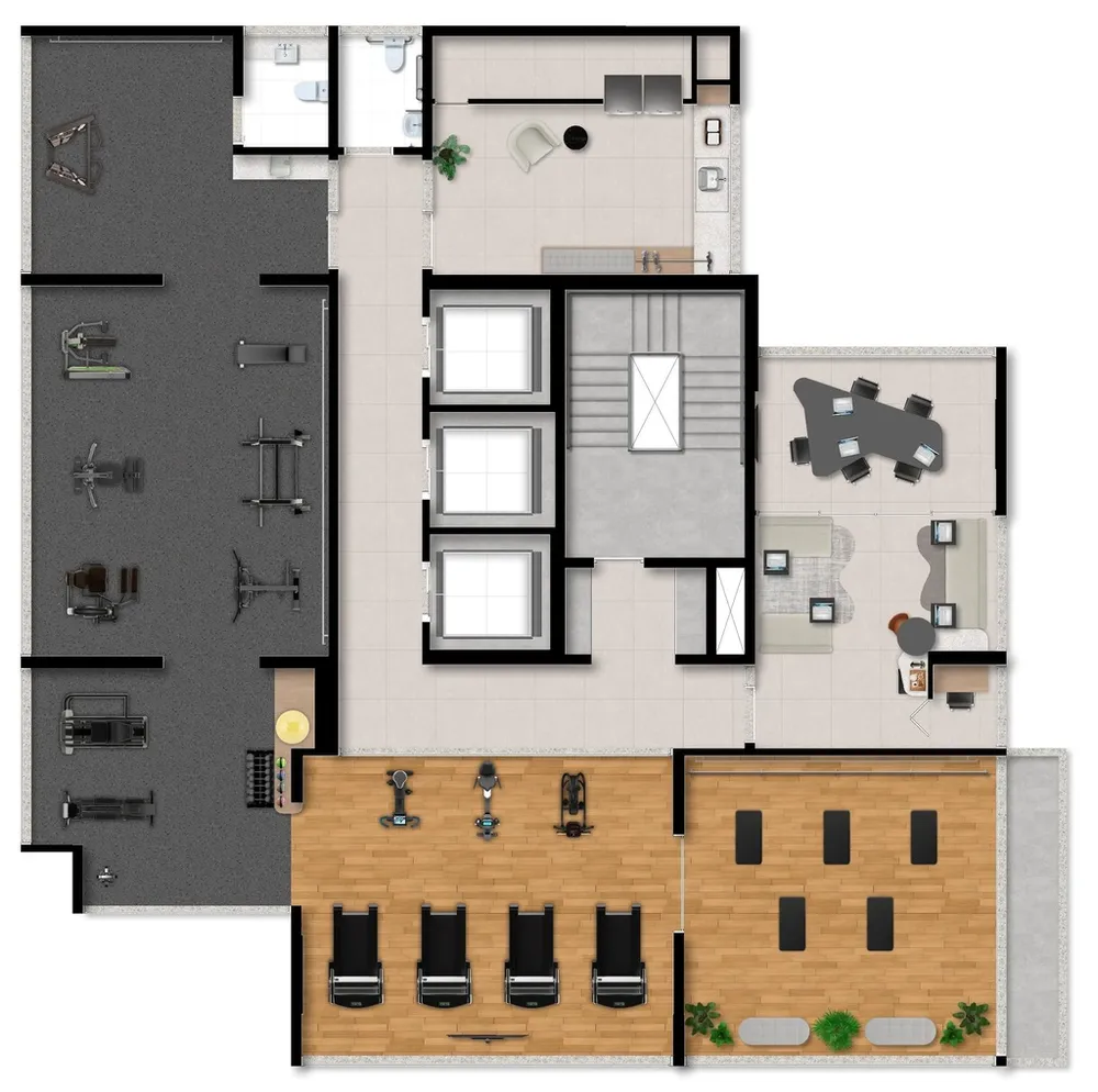 Apartamento, 1 quarto, 61 m² - Foto 7
