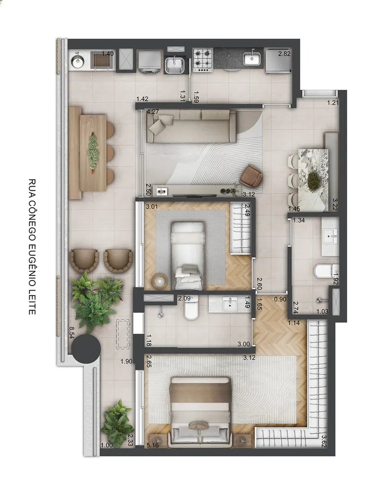 Apartamento, 3 quartos, 162 m² - Foto 35