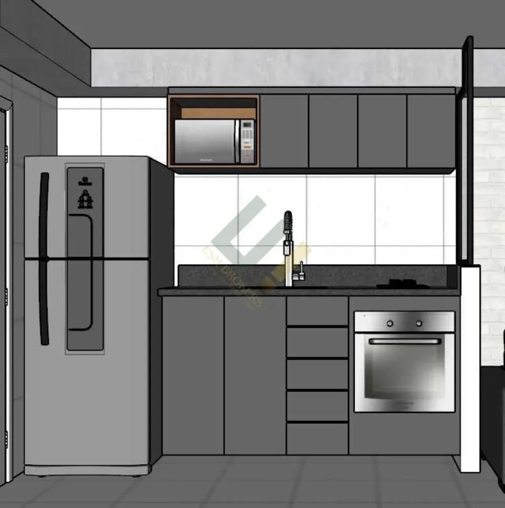 Apartamento, 1 quarto, 31 m² - Foto 12